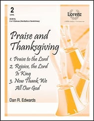 Praise and Thanksgiving Handbell sheet music cover Thumbnail